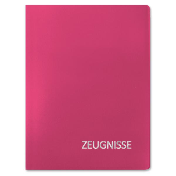 ROTH Zeugnismappe Basic, aus PP, DIN A4, magenta (EAN: 4028279885704)