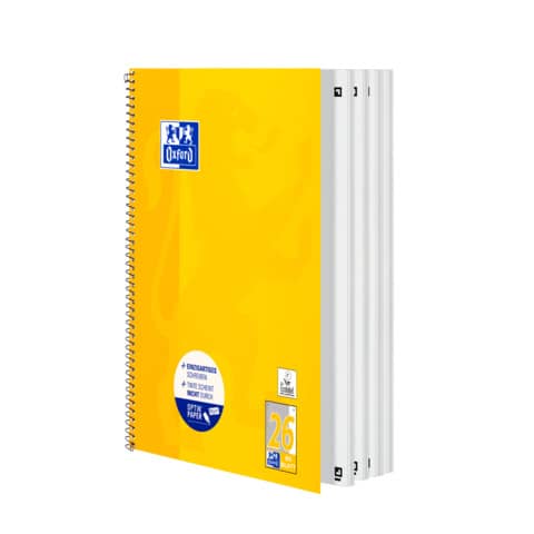 Oxford Collegeblock, DIN A4+, kariert, 80 Blatt (EAN: 4006144921269)