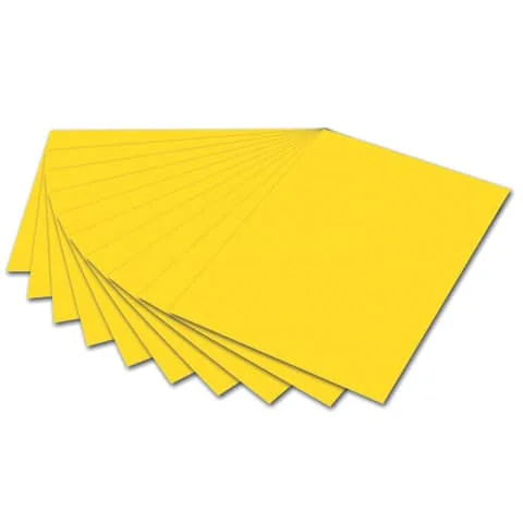 folia Fotokarton, DIN A4, 300 g/qm, bananengelb (EAN: 4001868614145)