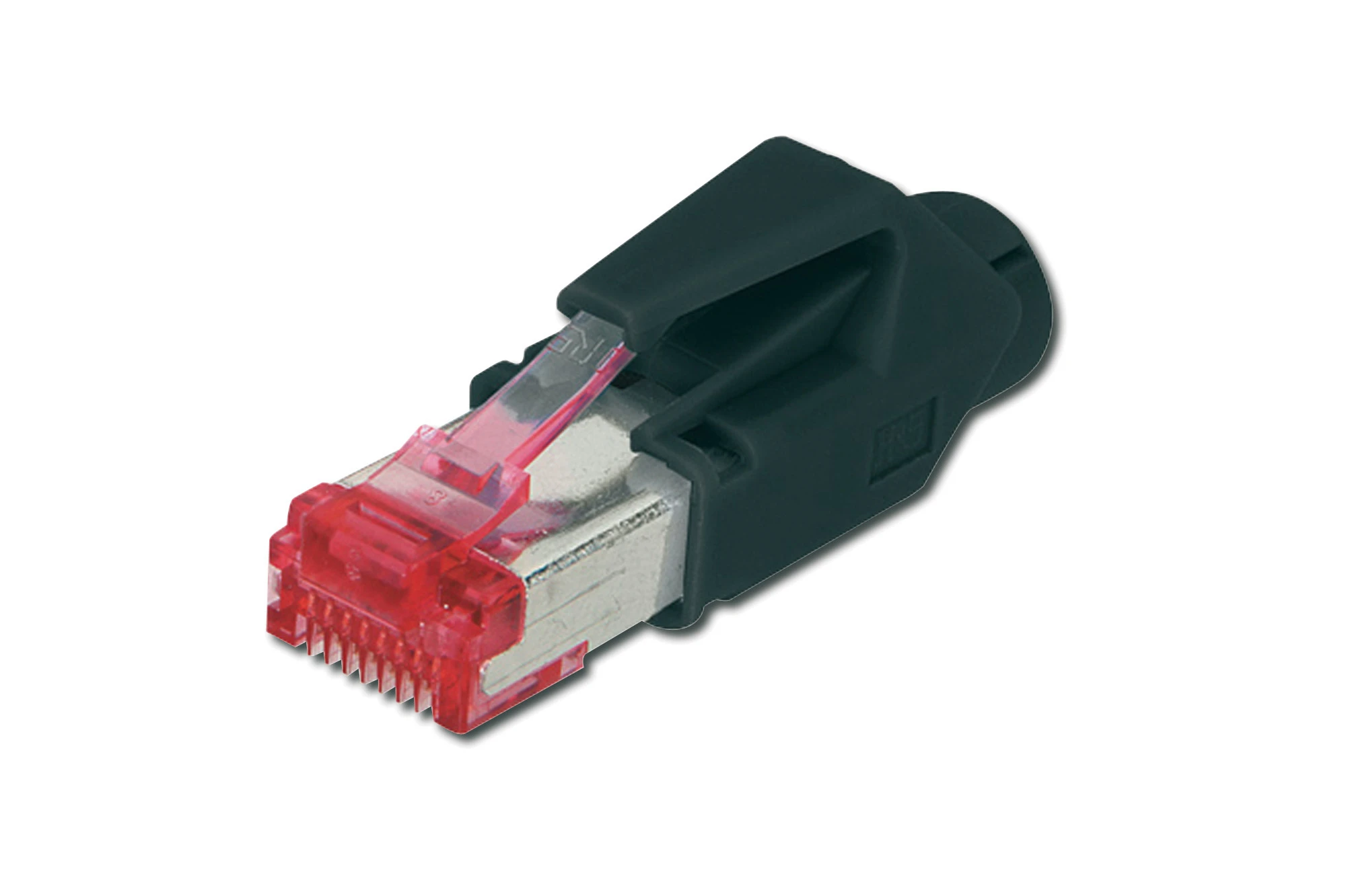 HIROSE RJ45 Stecker TM 21, Kat. 6, geschirmt, mit Tülle (EAN: 4016032132943)