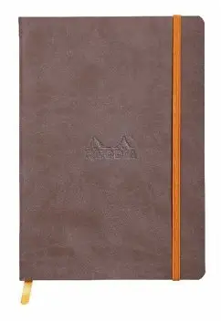 RHODIA Notizbuch RHODIARAMA, DIN A5, liniert, schokolade (EAN: 3037921174036)