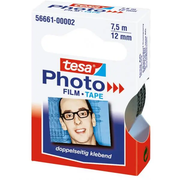 tesa Photo Film, 12 mm x 7,5 m, transparent, Nachfüllpackung (EAN: 4042448030733)