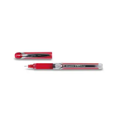 PILOT Tintenroller Hi-Tecpoint V10 Grip, rot (EAN: 4902505298097)