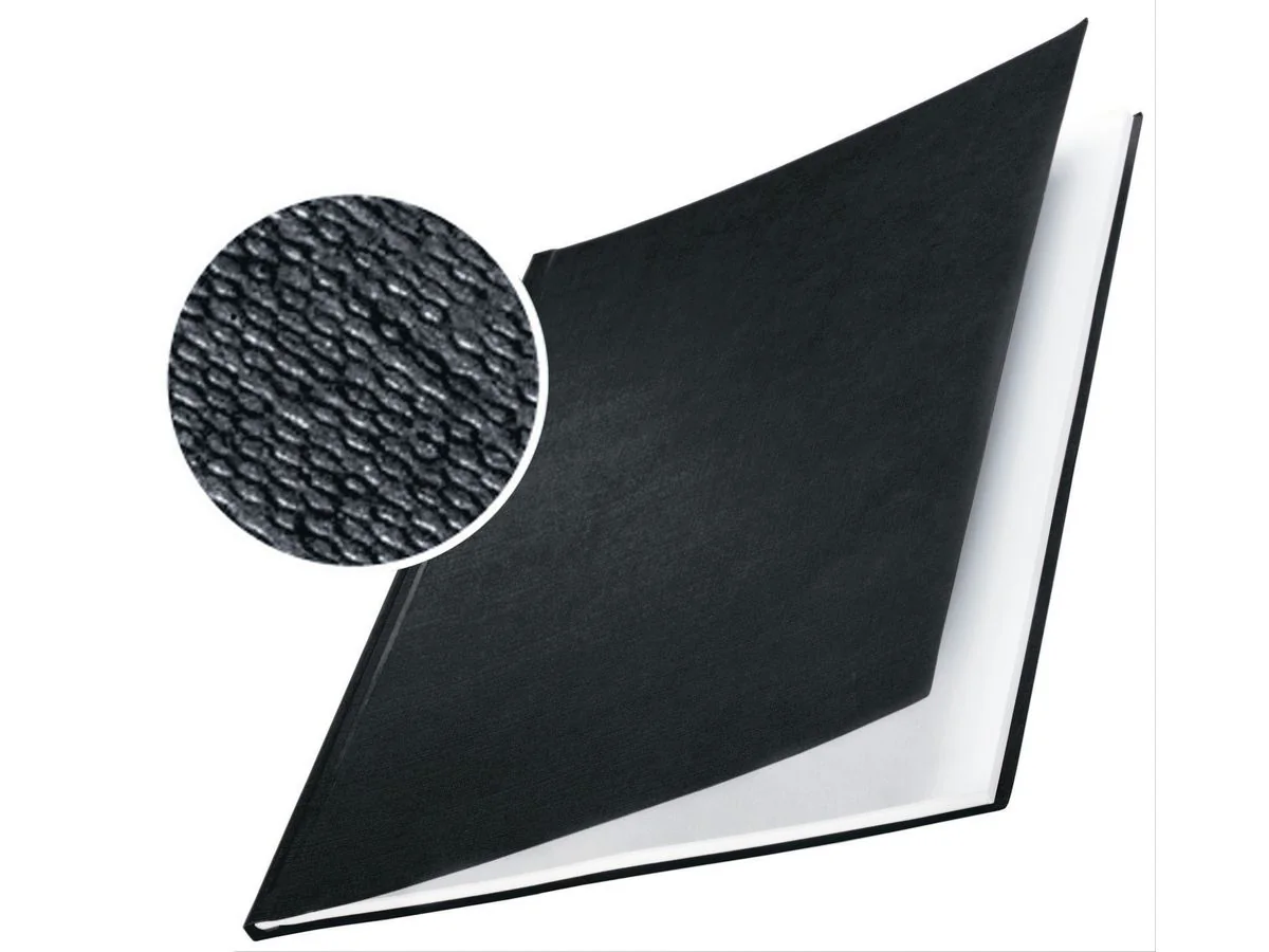 LEITZ Buchbindemappe impressBind, A4, 24,5 mm, schwarz, Hard (EAN: 4002432373598)