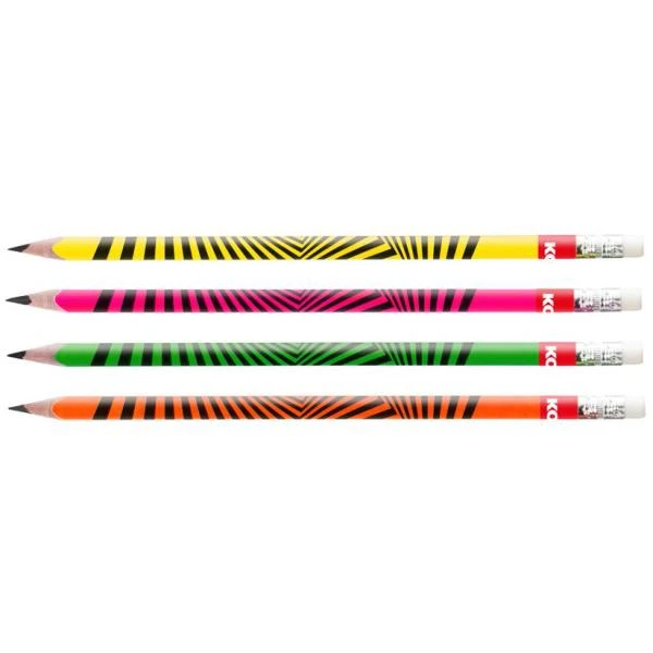 Kores Bleistift "Grafitos Neon", Härtegrad: HB, dreieckig (EAN: 9023800923066)