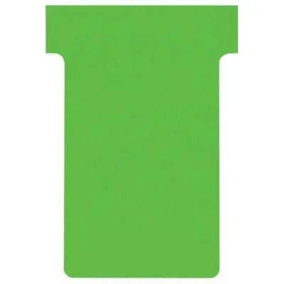nobo T-Karten, Größe 2 / 60 mm, 170 g/qm, grün (EAN: 5016812389030)