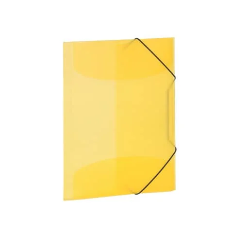 HERMA Eckspannermappe, PP, DIN A4, gelb-transluzent (EAN: 4008705195027)
