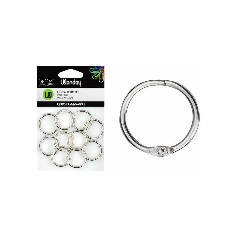 Wonday Verbindungsringe, Durchmesser: 64 mm, aus Metall (EAN: 3701254707307)