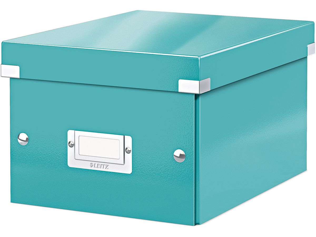 LEITZ Ablagebox Click & Store WOW, DIN A5, eisblau (EAN: 4002432103775)
