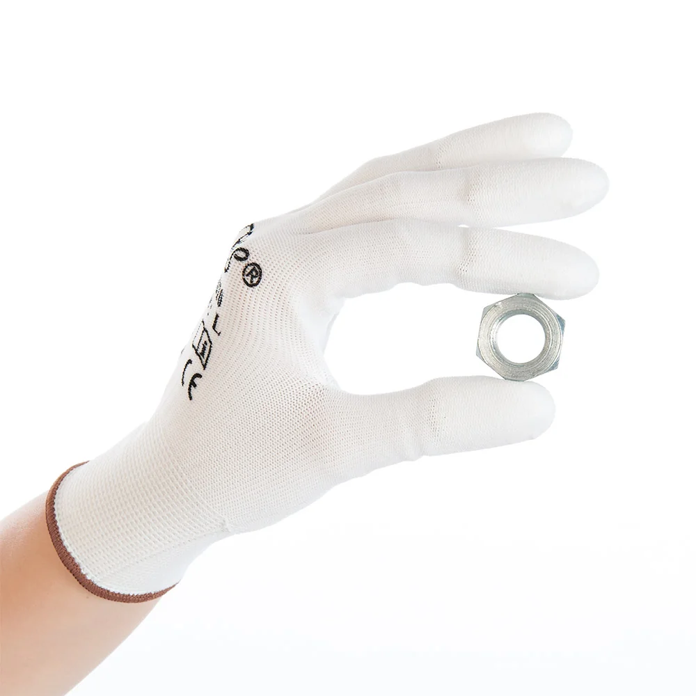 HYGOSTAR Feinstrickhandschuh Ultra Flex Finger, weiß, XL (EAN: 4015544338232)