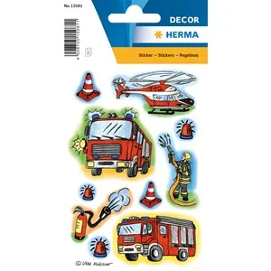 HERMA Sticker DECOR "Feuerwehr", bunt (EAN: 4008705150811)