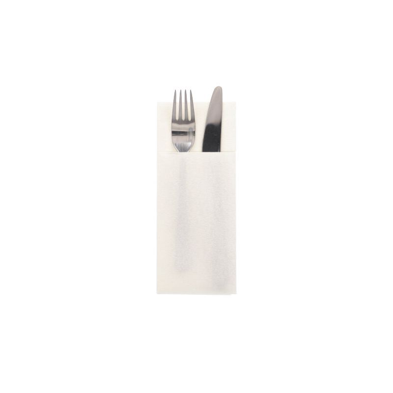 STARPAK Servietten-Tasche, 1/8-Falz, weiß, 480er (EAN: 4002911867655)