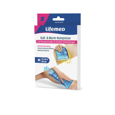 Lifemed Kalt-/Warm-Kompresse, 140 x 130 mm, blau (EAN: 4251594201199)