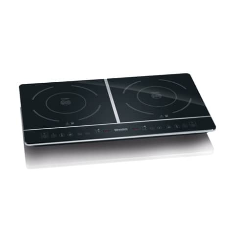 SEVERIN Doppel-Induktionskochplatte DK 1031, schwarz (EAN: 4008146017476)