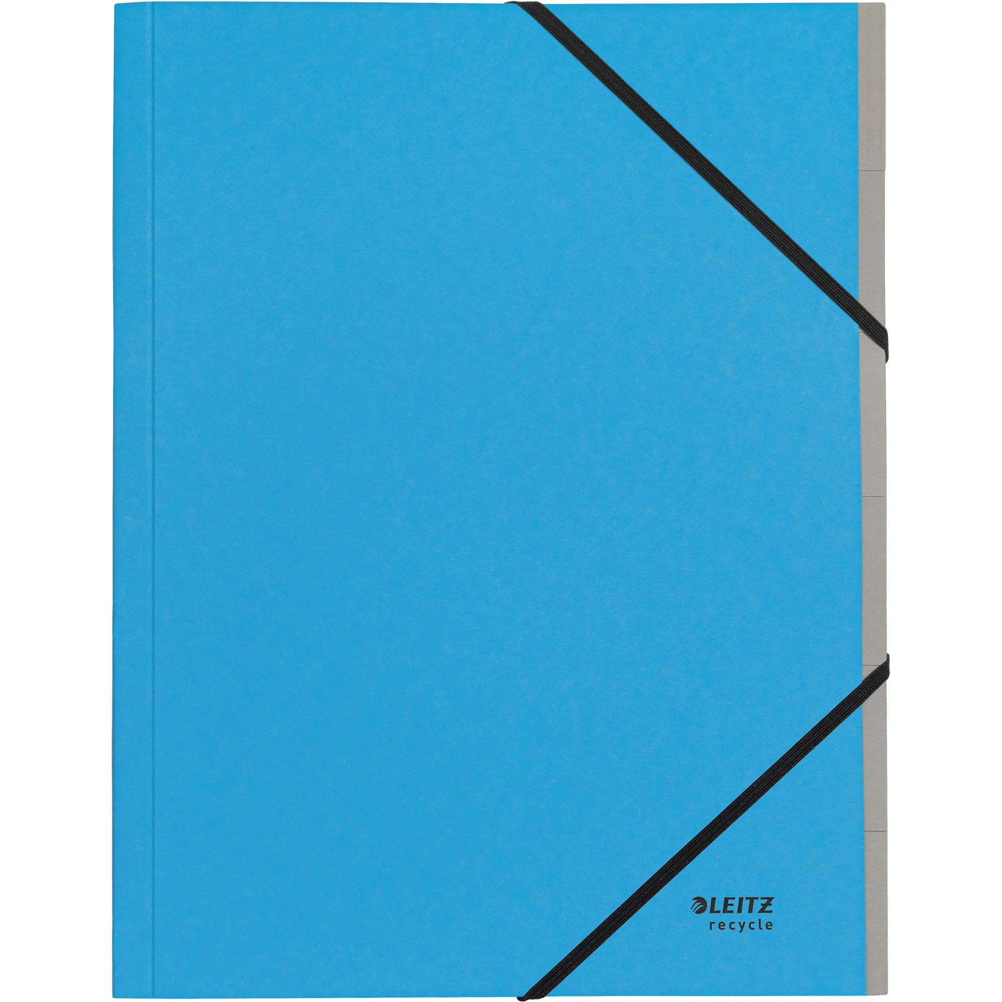 LEITZ Ordnungsmappe Recycle, DIN A4, Karton, 6 Fächer, blau (EAN: 4002432130801)