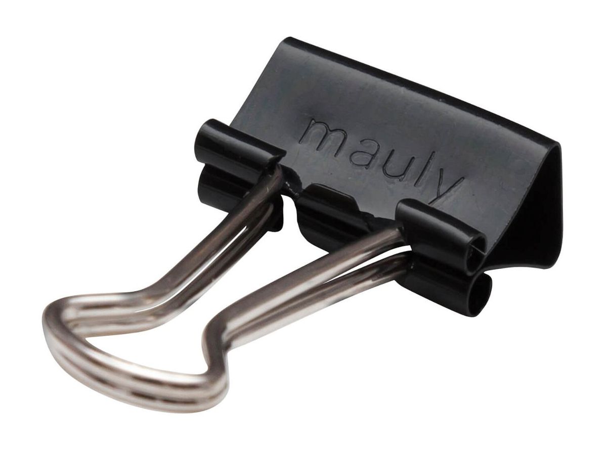 MAUL mauly 215 Foldback-Klammer, schwarz, (B)41 mm (EAN: 4002390012133)