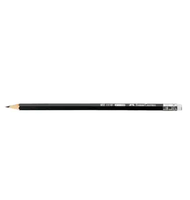 FABER-CASTELL Bleistift 1112, sechseckig, Härtegrad: HB (EAN: 4005401112006)