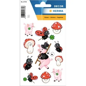HERMA Sticker DECOR "Glücksbringer" (EAN: 4008705157308)