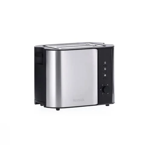 SEVERIN 2-Scheiben-Toaster AT 2589, Edelstahl / schwarz (EAN: 4008146022517)
