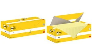 Post-it Haftnotizen notes, 76 x 76 mm, gelb, 12+12 GRATIS (EAN: 4064035065799)