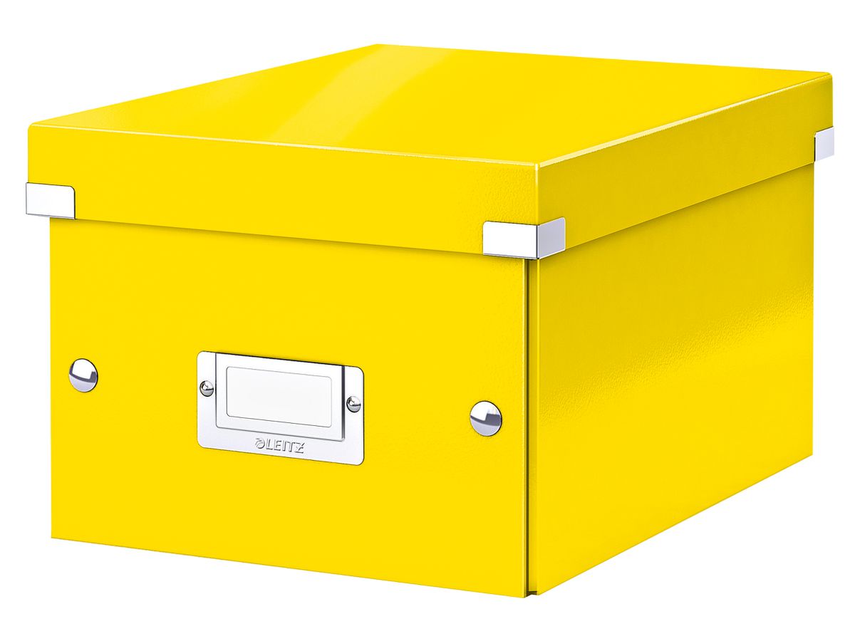 LEITZ Ablagebox Click & Store WOW, DIN A5, gelb (EAN: 4002432122370)