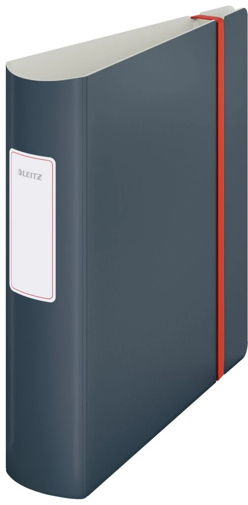 LEITZ Ordner Active Cosy, 180 Grad, DIN A4, 82 mm, grau (EAN: 4002432125166)