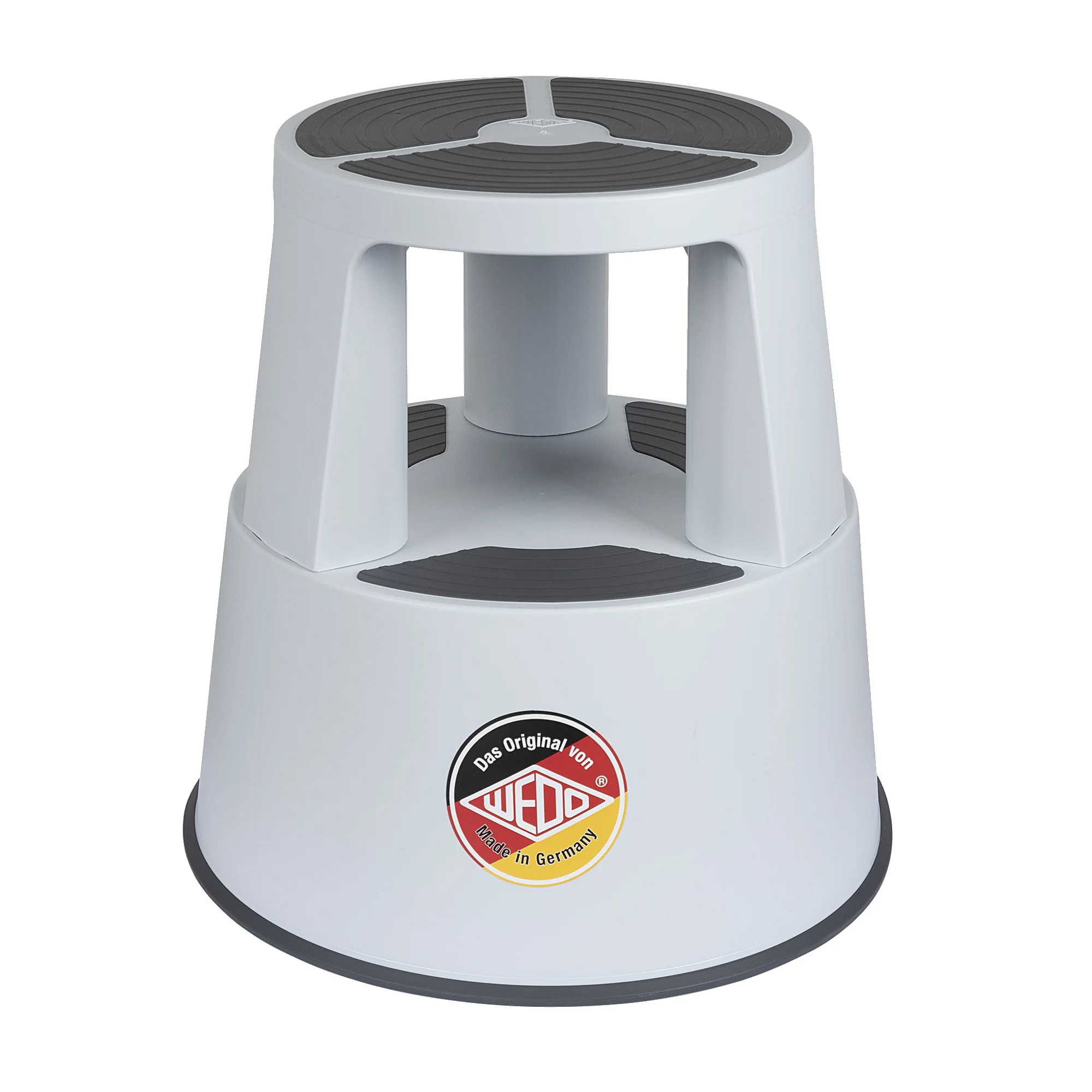 WEDO Rollhocker SuperStep, aus Kunststoff, lichtgrau/RAL7035 (EAN: 4003801874258)