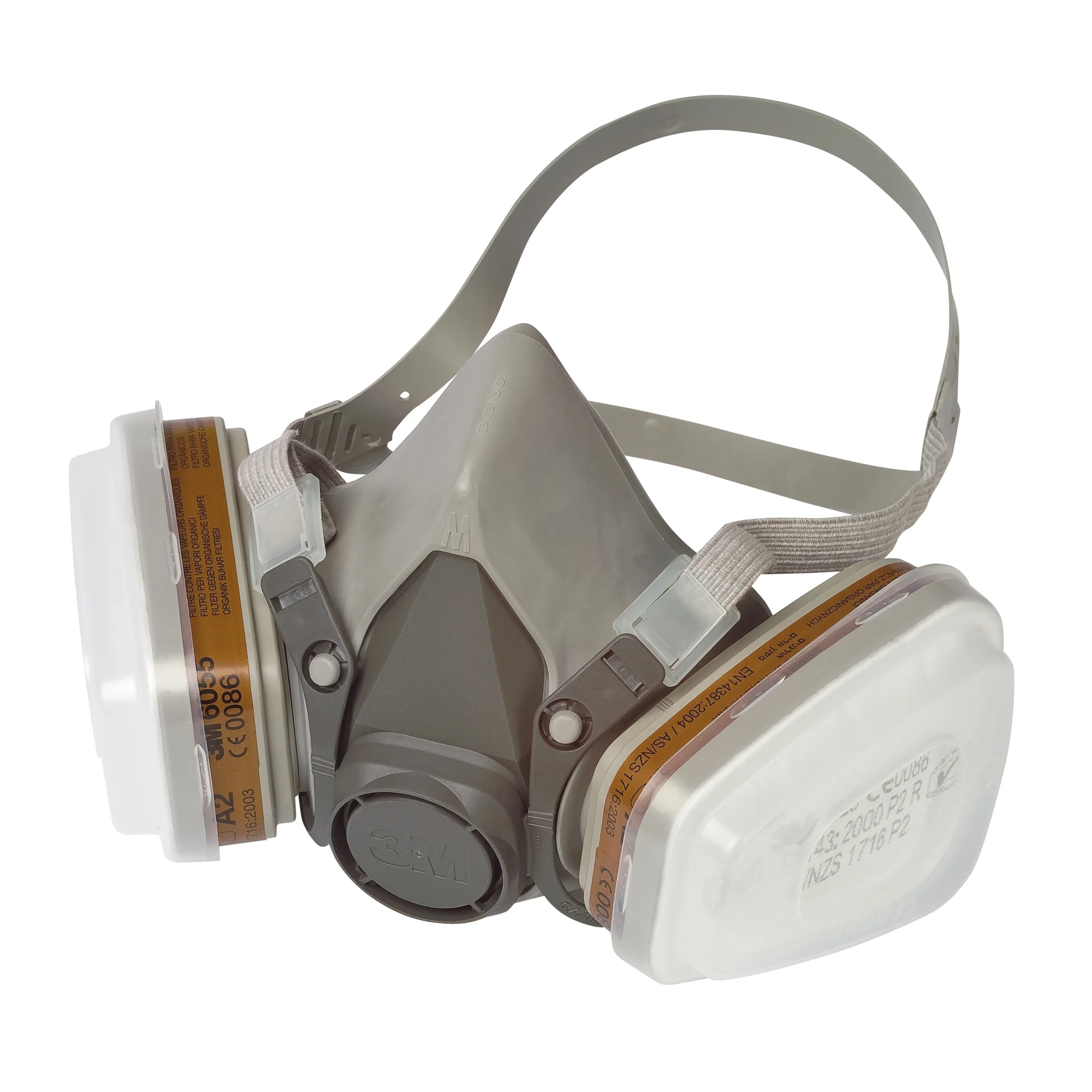 3M Atemschutz Halbmaske mit Wechselfilter 6002C (EAN: 5902658103704)