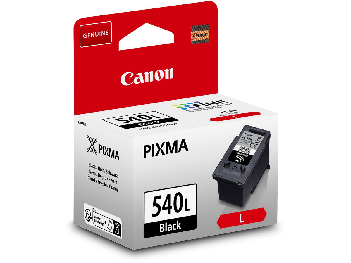 Canon Tinte PG540L für Canon PIXMA MG2150, schwarz (EAN: 4549292192025)