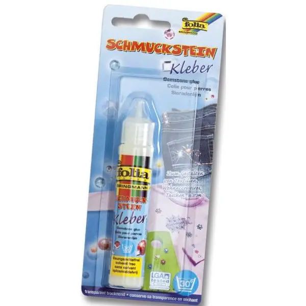 folia Schmucksteinkleber, transparent, 30 g (EAN: 4001868120301)
