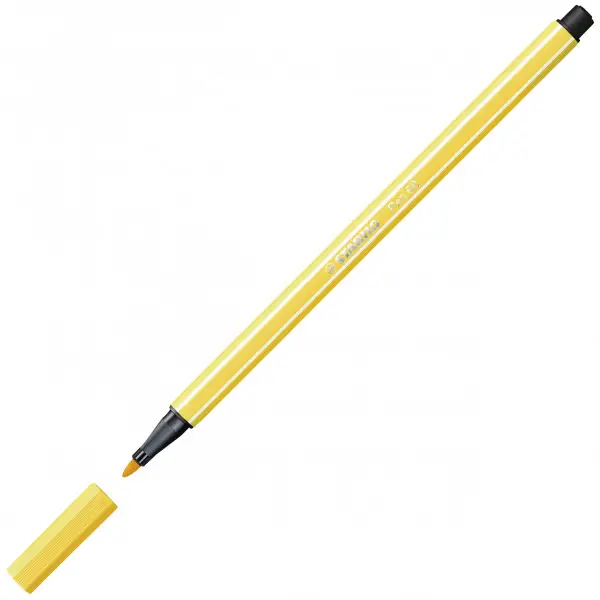 STABILO Fasermaler Pen 68, gelb (EAN: 4006381333290)