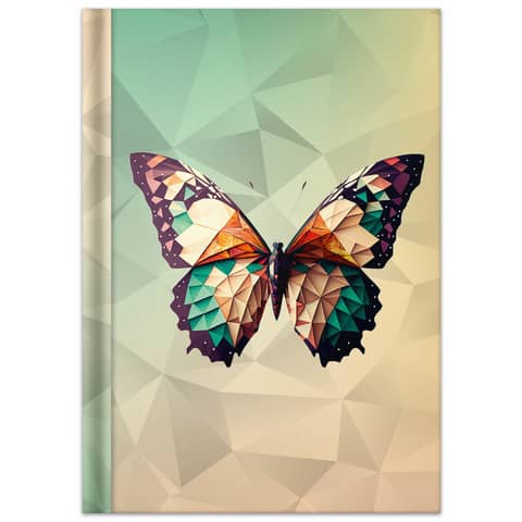 RNK Verlag Notizbuch "Schmetterling", DIN A5, kariert (EAN: 4002871468213)