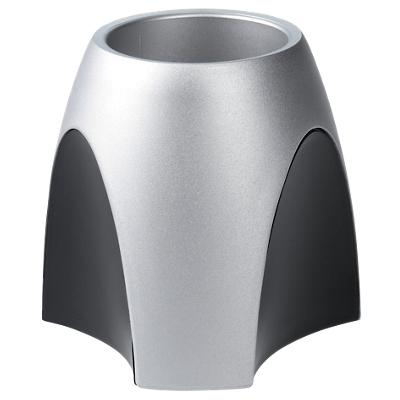 HAN Stifteköcher DELTA Silber Edition, silber/schwarz (EAN: 4012473275317)