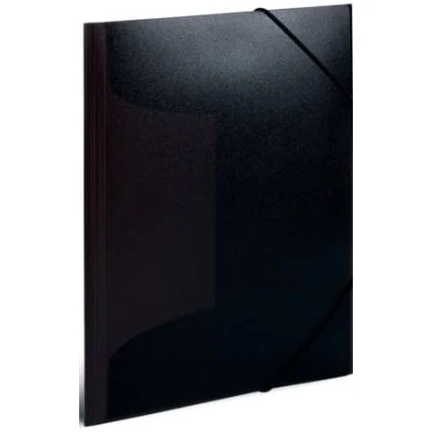 HERMA Eckspannermappe, PP, DIN A3, schwarz-transluzent (EAN: 4008705195133)