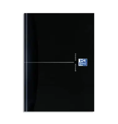 Oxford Notizbuch "Smart Black", gebunden, DIN A5, liniert (EAN: 3020120023458)