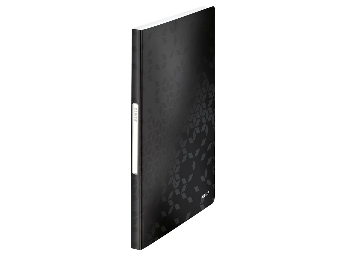 LEITZ Sichtbuch WOW, A4, PP, mit 40 Hüllen, schwarz (EAN: 4002432121212)