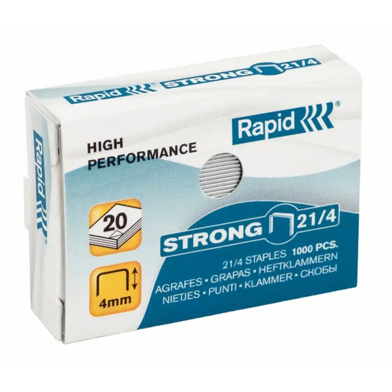 Rapid Heftklammern Strong 21/4, galvanisiert (EAN: 7313468634001)
