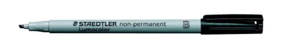 STAEDTLER Lumocolor NonPermanent-Marker 312B, schwarz (EAN: 4007817304266)
