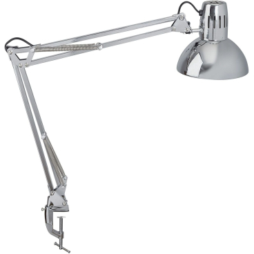 MAUL Tischleuchte MAULstudy chrome, ohne Leuchtmittel (EAN: 4002390079174)