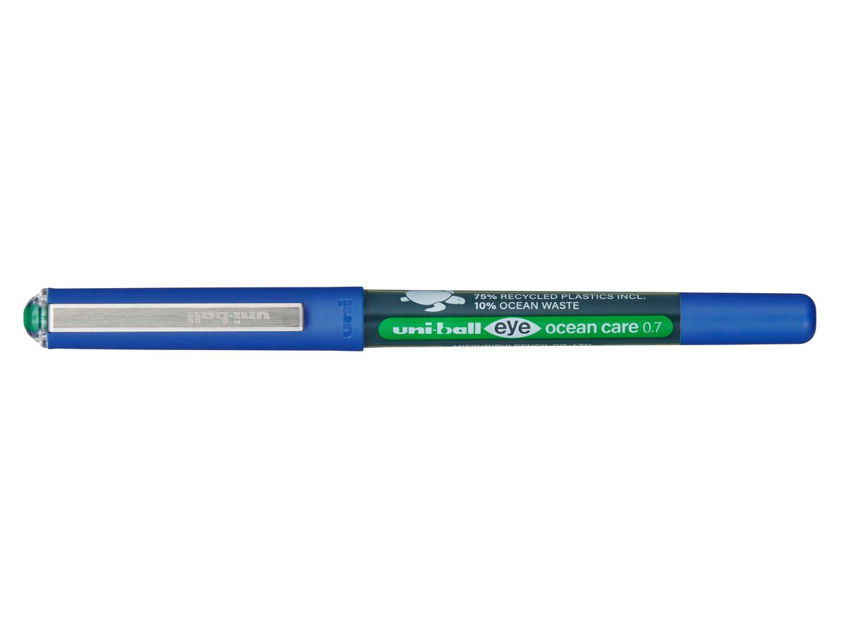 uni-ball Tintenroller eye ocean care 0.7, grün (EAN: 4902778299302)