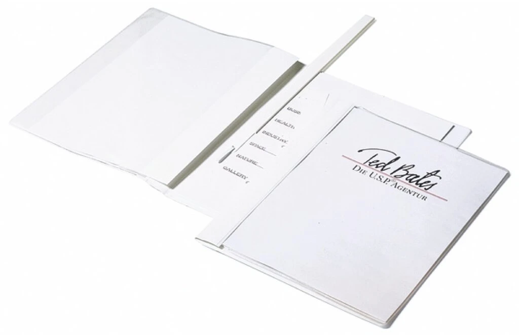 DURABLE Schnellhefter DURAPLUS de Luxe, DIN A4, weiß (EAN: 4005546269368)