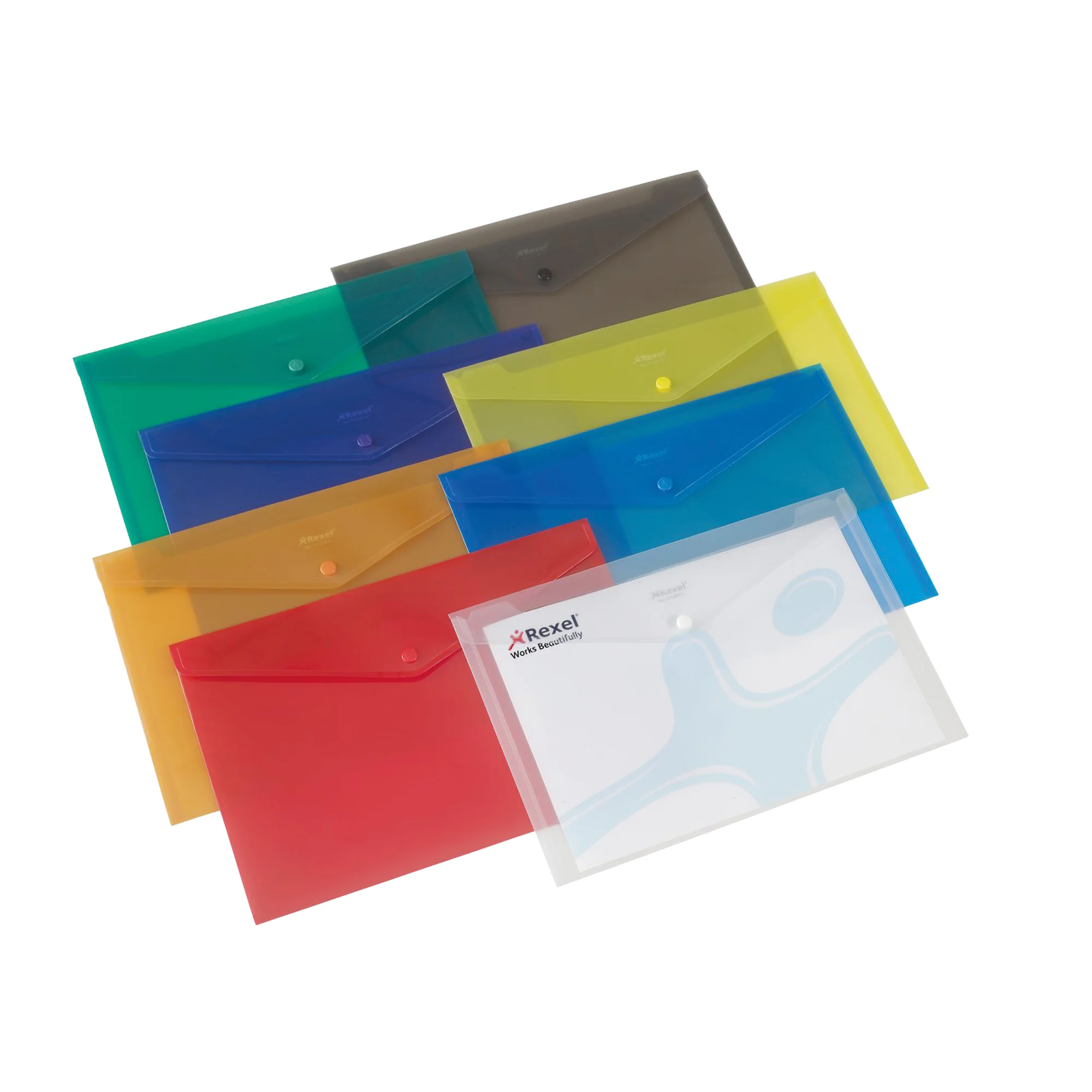 Rexel Dokumententasche Folder, DIN A4, sortiert (EAN: 5028252030465)
