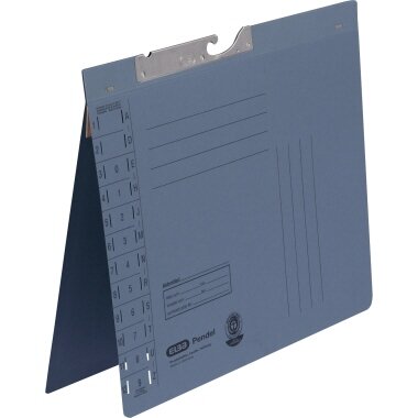 ELBA Pendelhefter, DIN A4, Manilakarton, 320 g/qm, blau (EAN: 4002030901193)