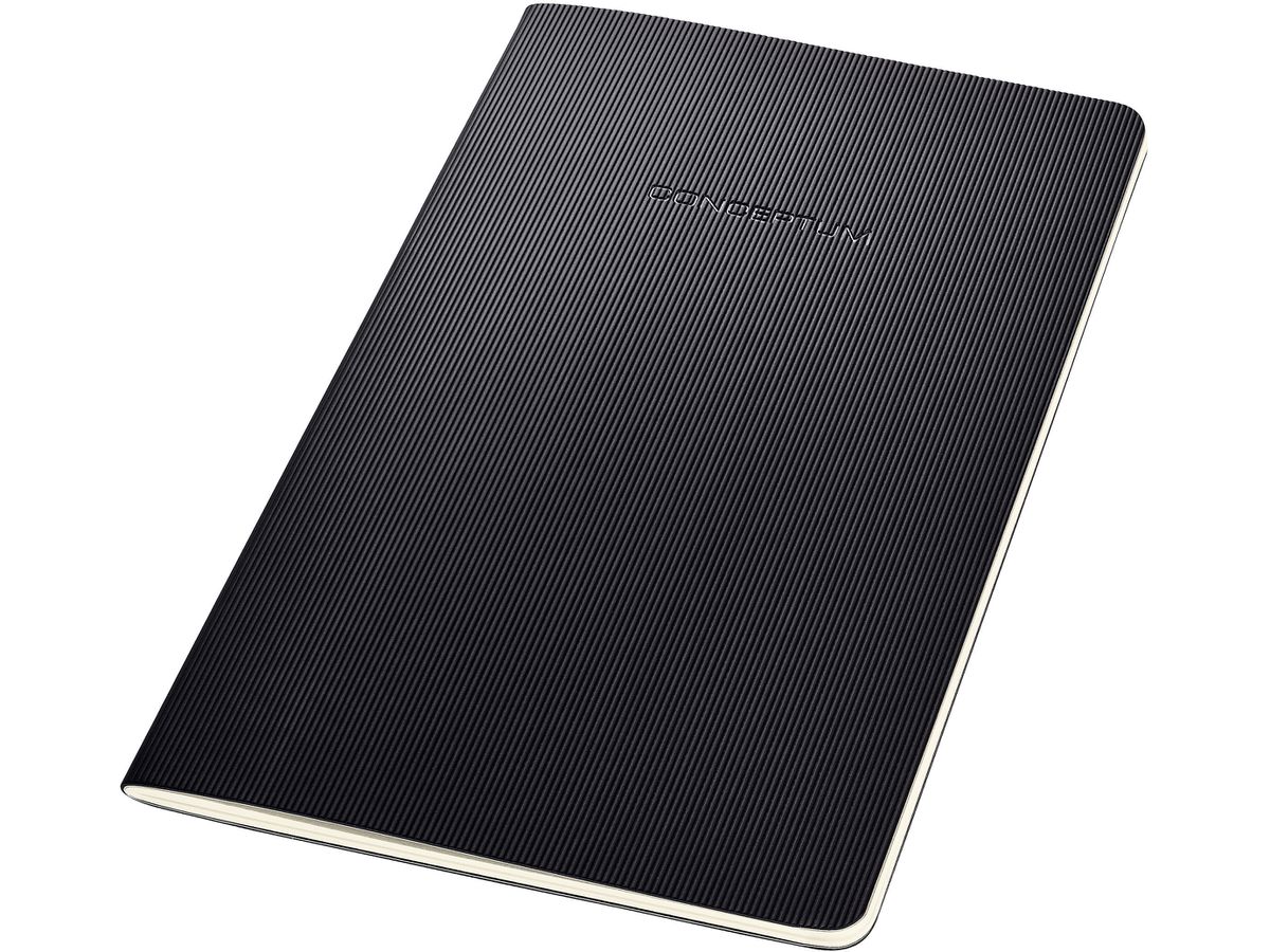 sigel Notizheft Conceptum, DIN A5, liniert, schwarz (EAN: 4004360831027)