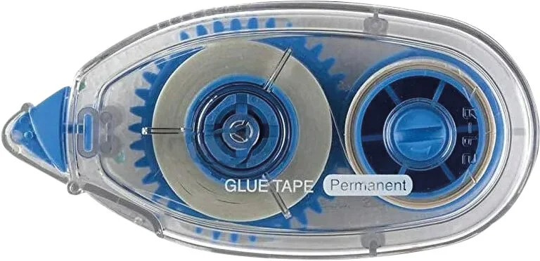 PLUS JAPAN Kleberoller "R", 8,4 mm x 10 m, permanent (EAN: 4977564189891)