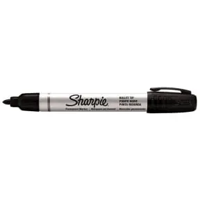 Sharpie Permanent-Marker METAL SMALL, Rundspitze, schwarz (EAN: 3501170945728)
