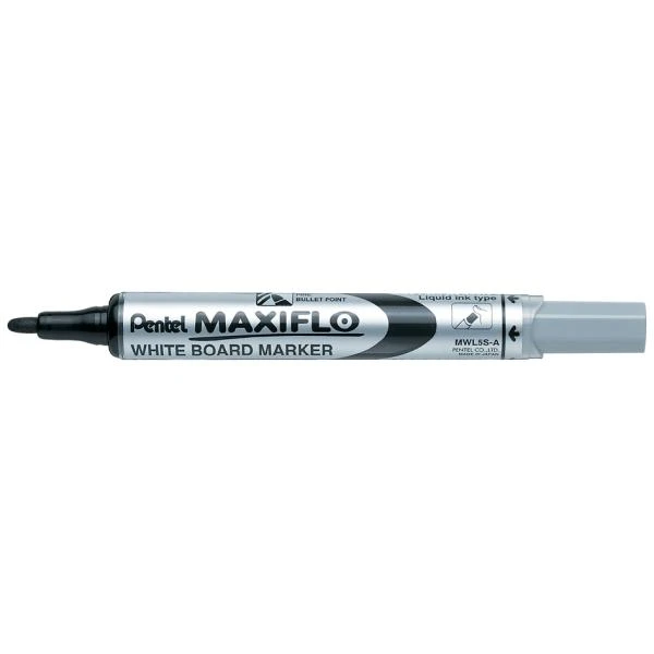 Pentel Whiteboard-Marker MAXIFLO MWL5S, schwarz (EAN: 3474377910717)