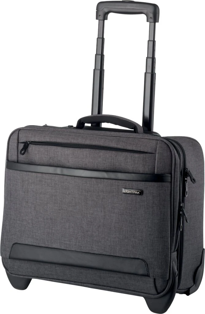 LIGHTPAK Business Notebook-Trolley "ARKON", Polyester, grau (EAN: 4021068461349)