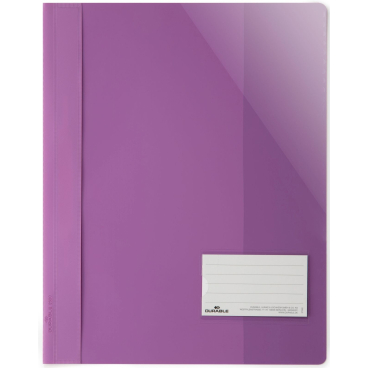 DURABLE Schnellhefter Überbreit, A4+, PVC, lila (EAN: 4005546993584)