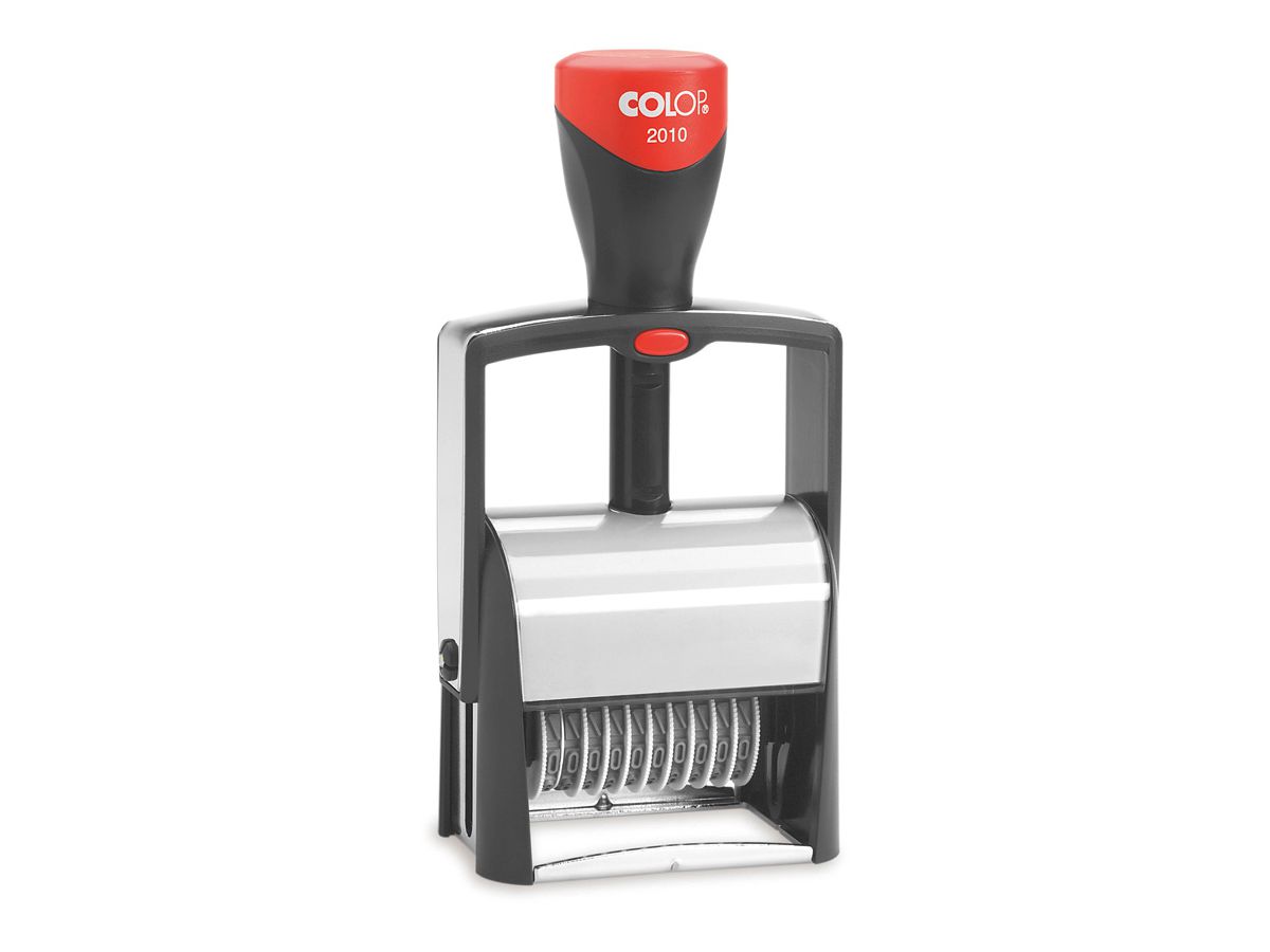 COLOP Stativ-Ziffernstempel "Classic Line 2010", 10-stellig (EAN: 9004362402923)
